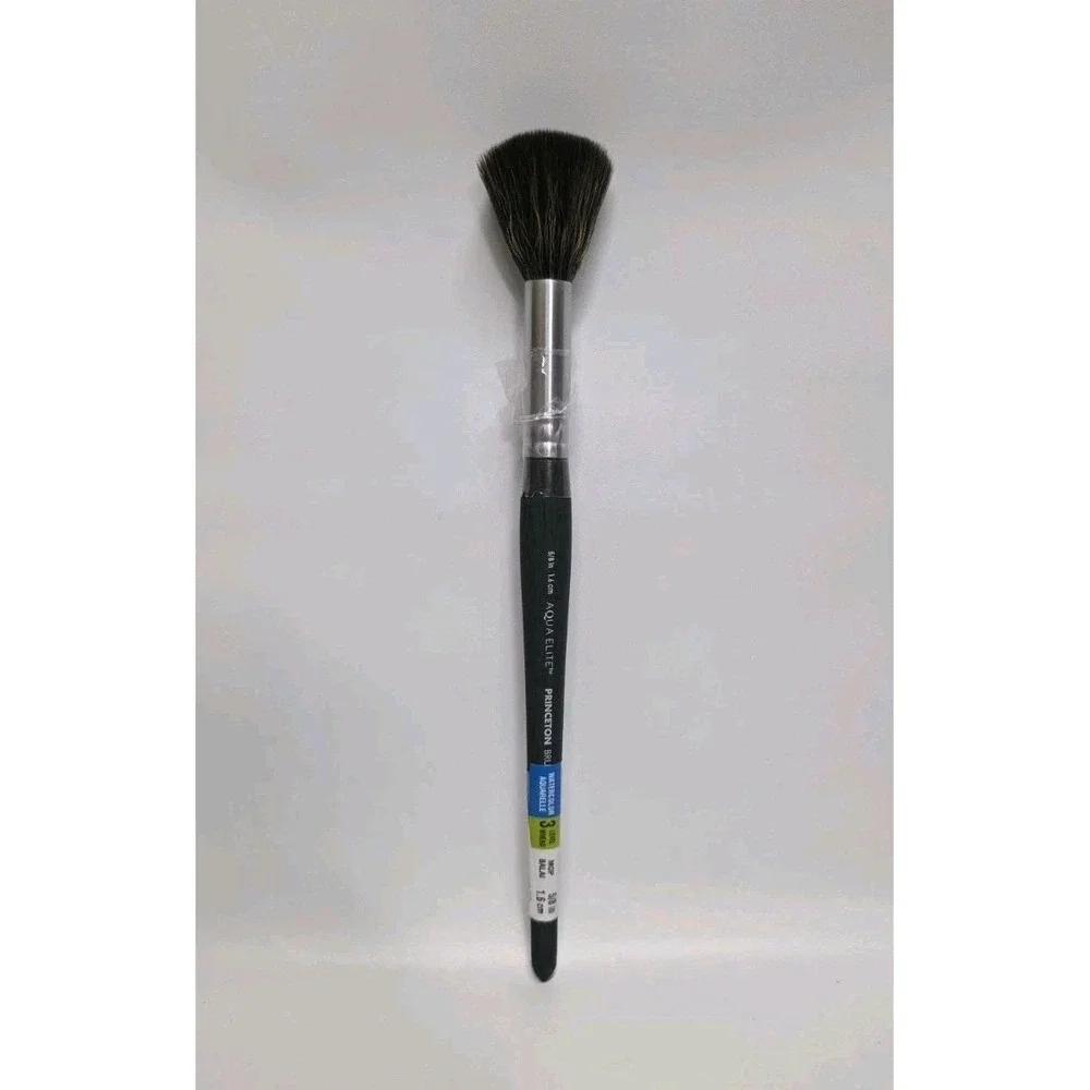 Princeton Aqua Elite Mop Brush 5/8 in, Level 3 Synthetic Kolinsky Free Shipping!